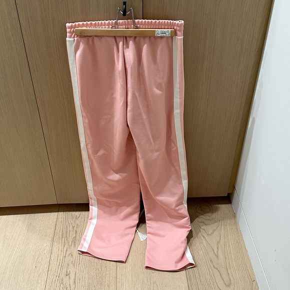 NWT Sporty and Rich x Prince Pink Track Pants Medium - Picture 3 of 5